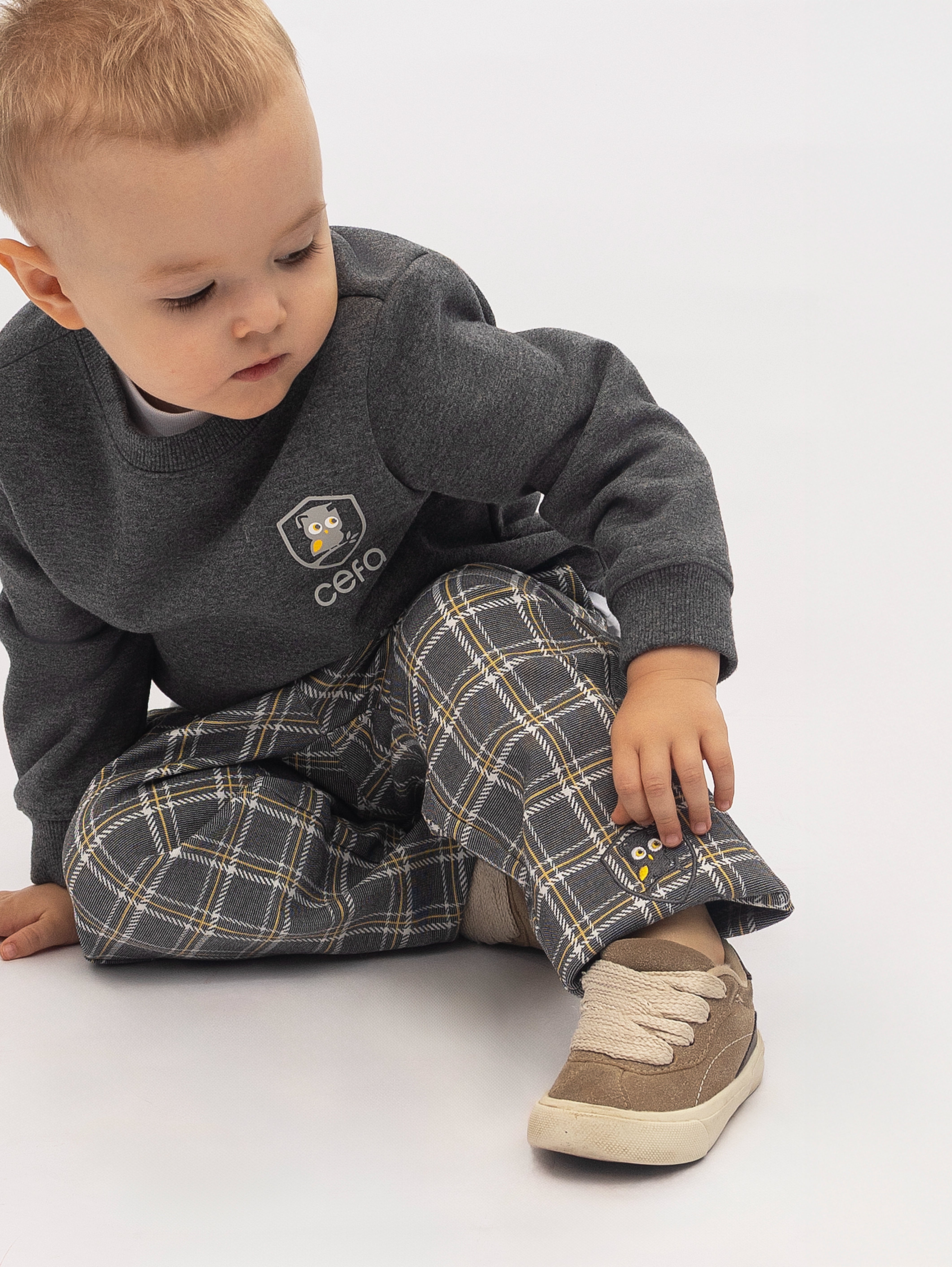 Unisex Plaid Pants