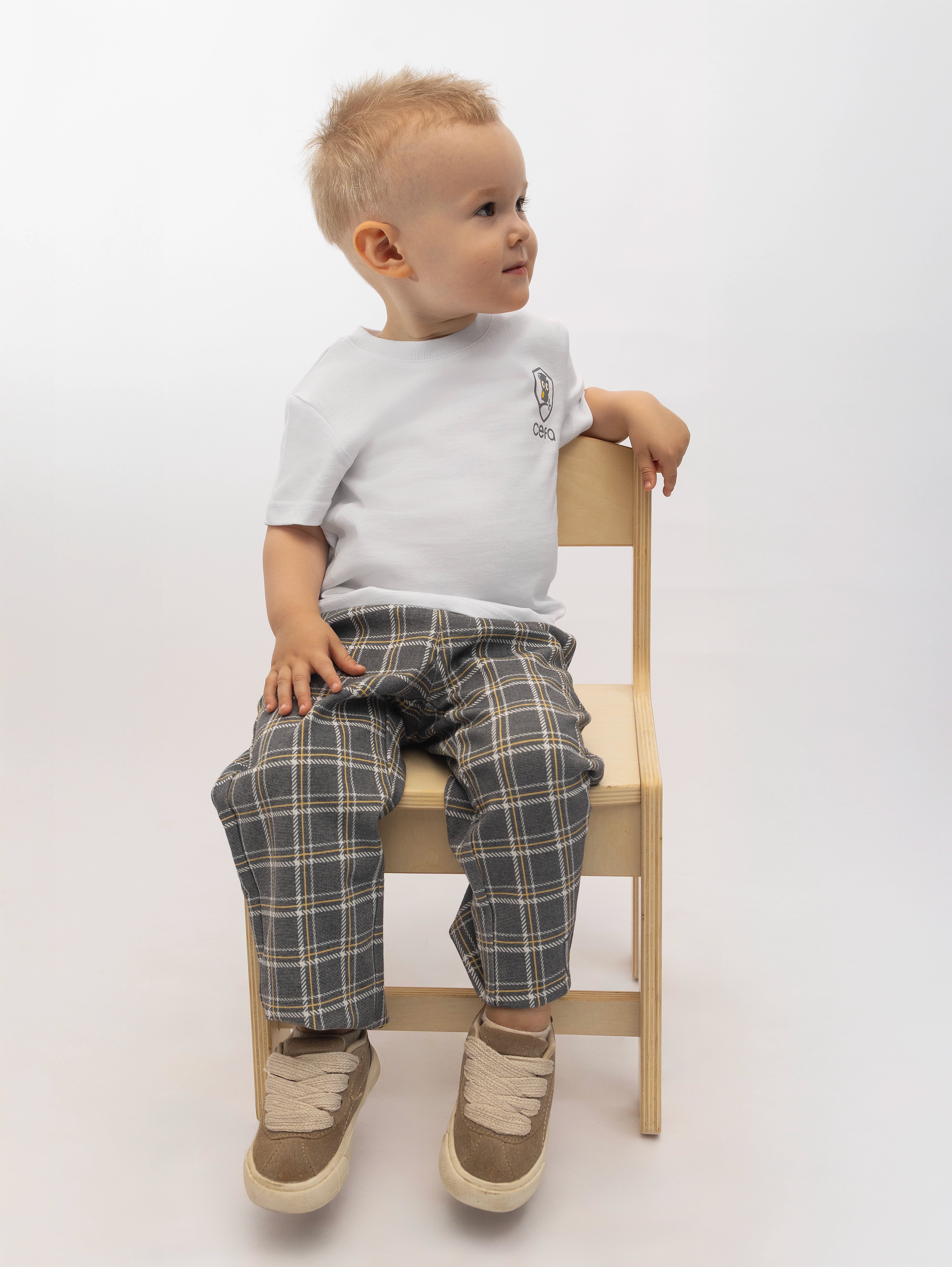 Unisex Plaid Pants