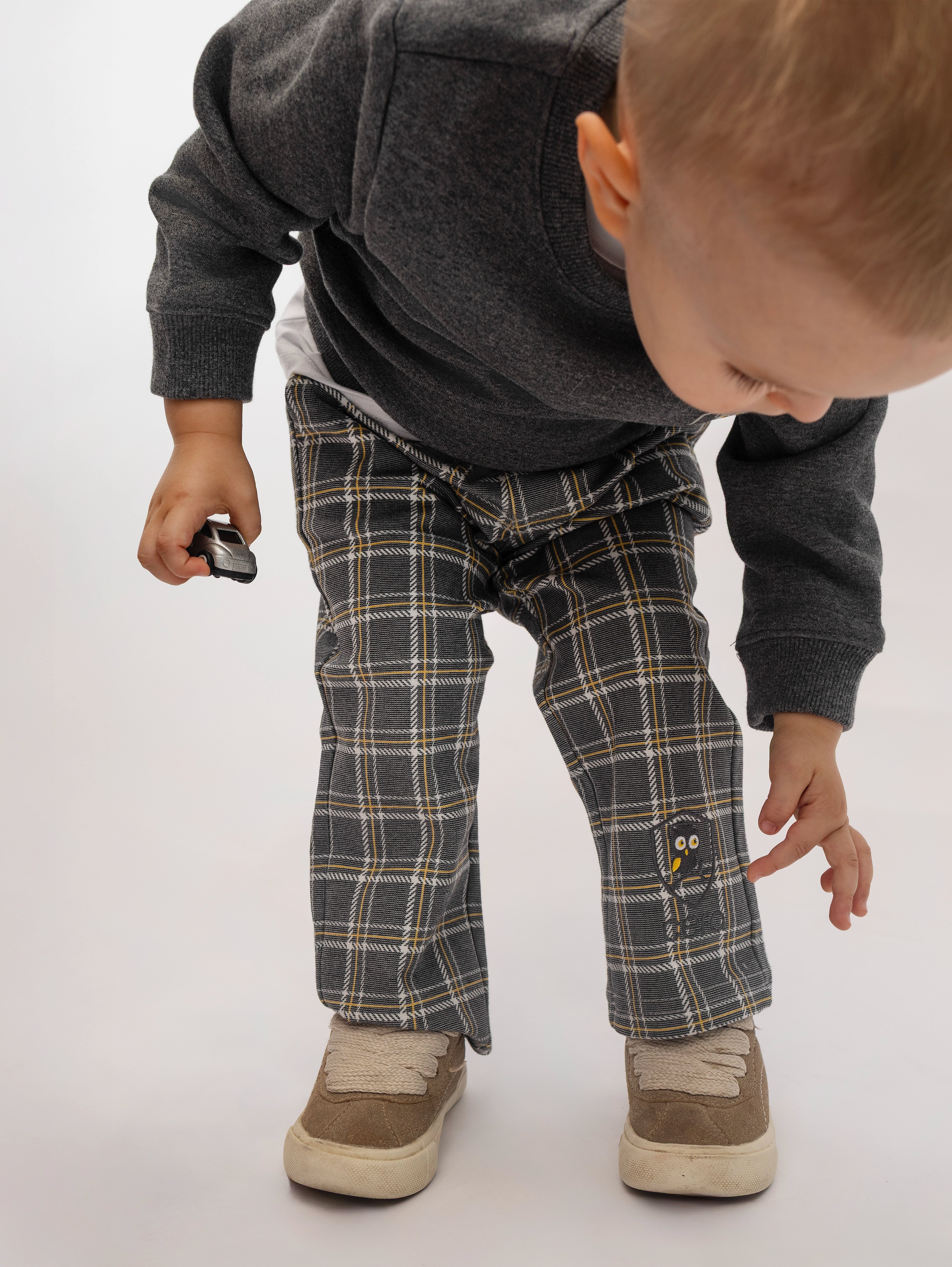 Unisex Plaid Pants