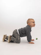 Unisex Plaid Pants
