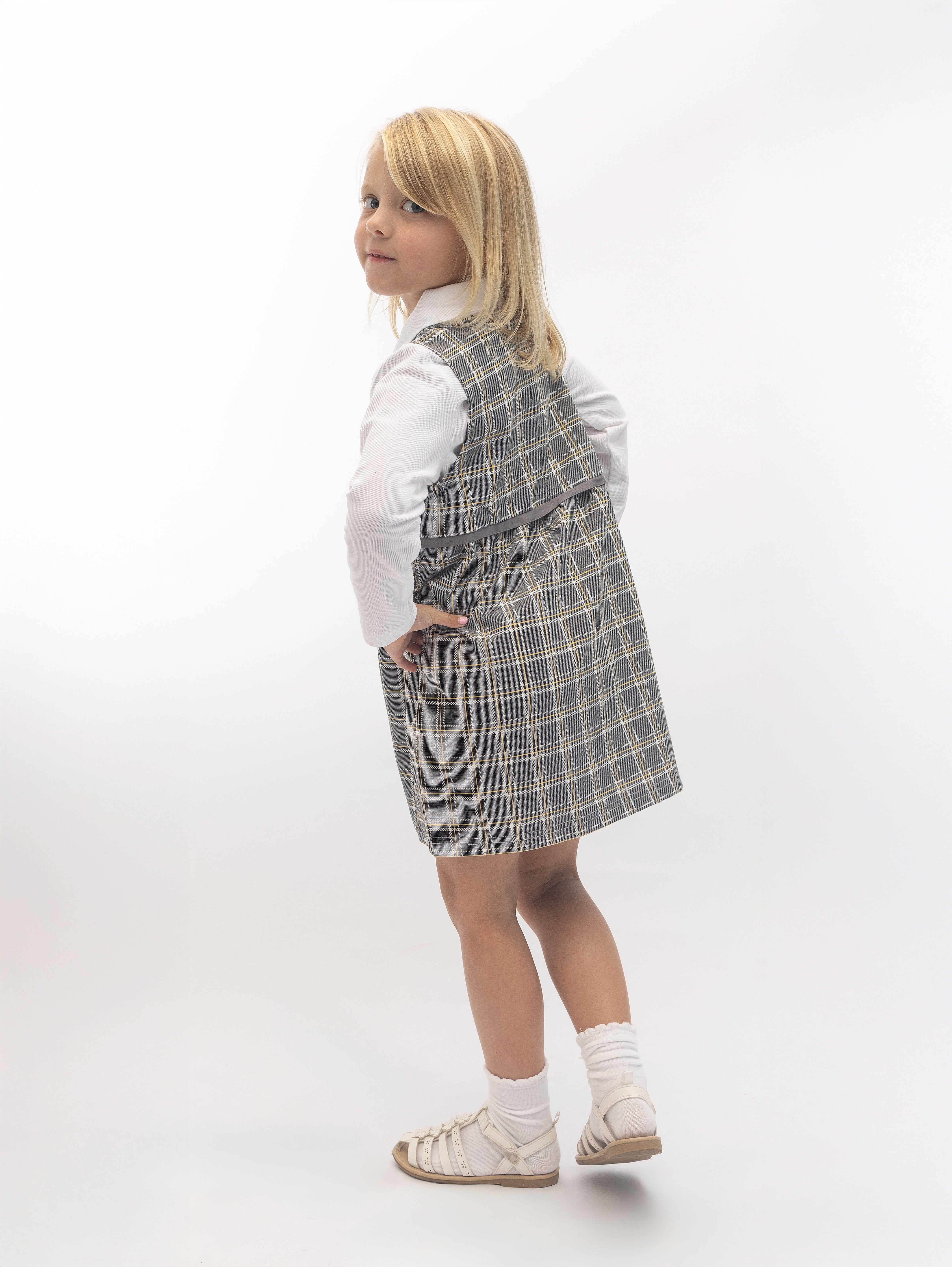 Plaid Tunic