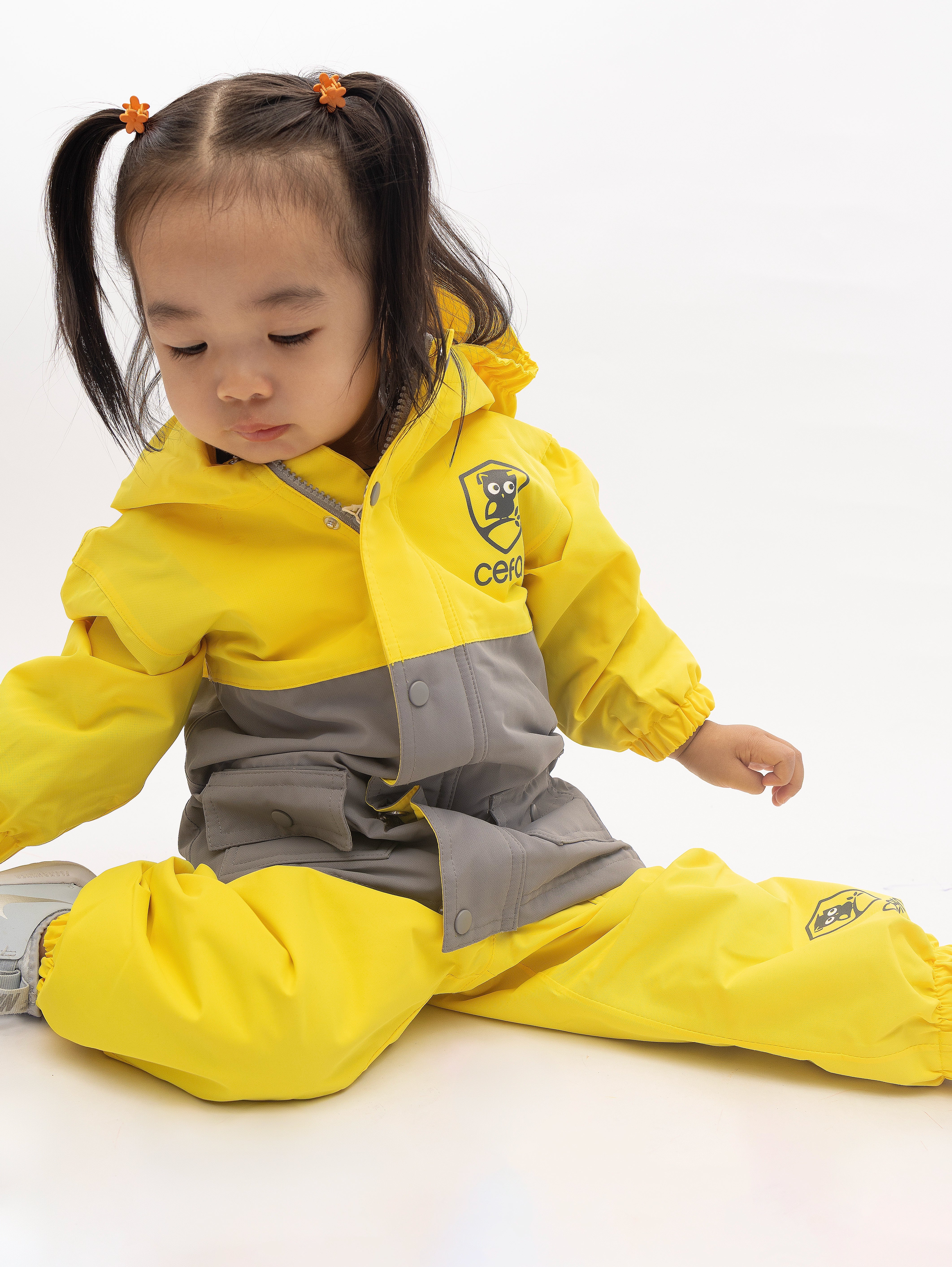 Fleece-Lined Rain Pants