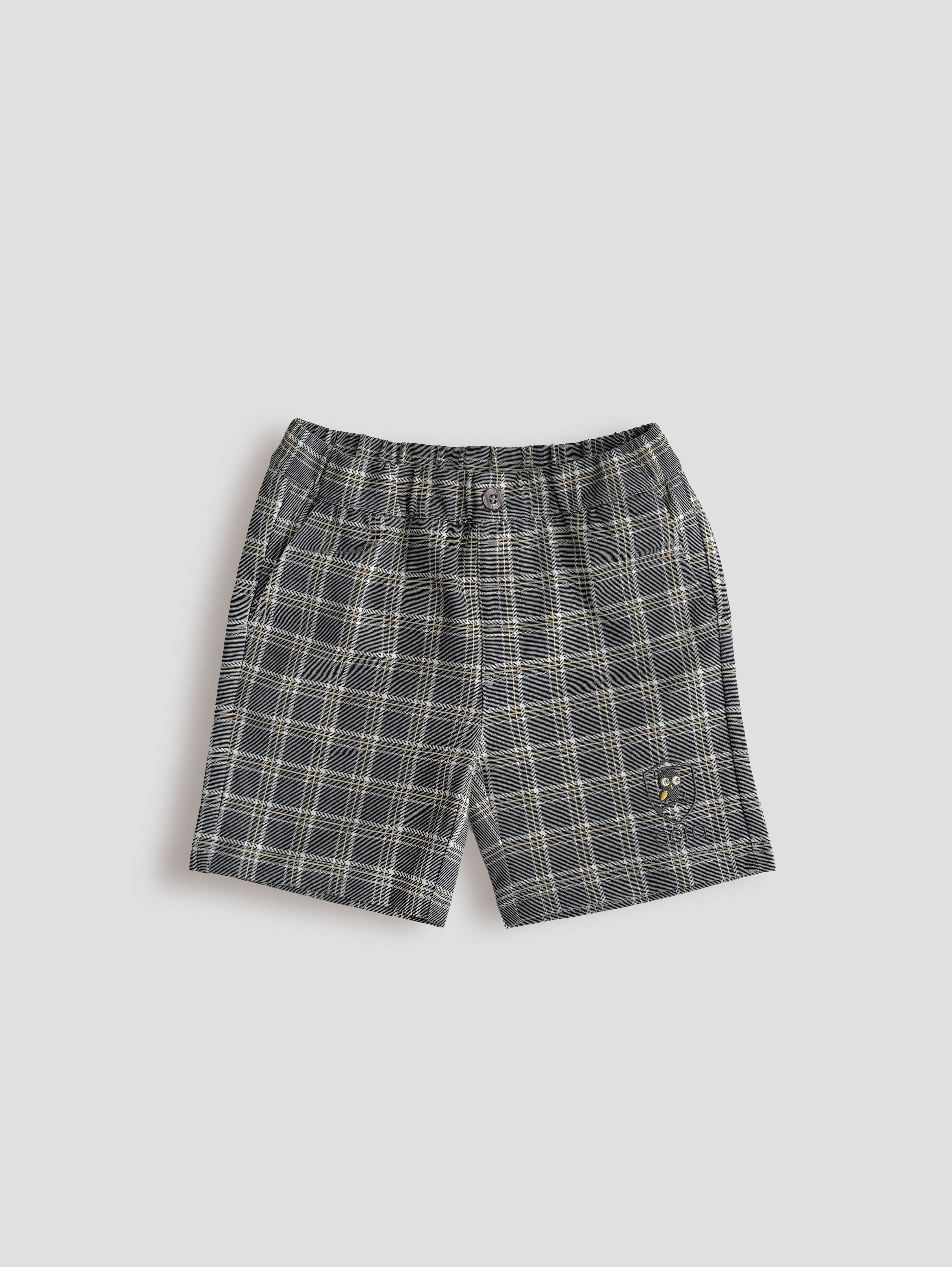 Unisex Plaid Shorts